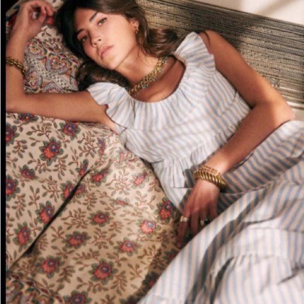 Sezane Luannie dress FR 38 US 6. Altered.